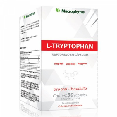 L-TRYPTOPHAN 500MG 30CPS - MACROPHYTUS