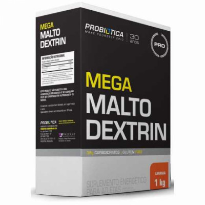 MEGA MALTO DEXTRIN CAIXA 1 KG LIMAO - PROBIOTICA