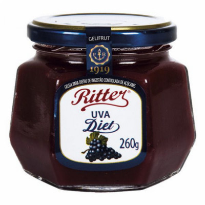 GELEIA DIET UVA 260G - RITTER