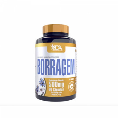 Óleo de Borragem 60 Cáps 500mg - ADA