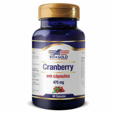 Cranberry 475mg 60 Caps - Vitgold