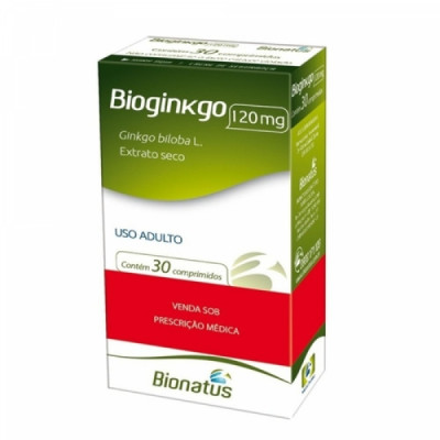 BIOGINKGO 120MG EXT.SECO 30COMP - BIONATUS