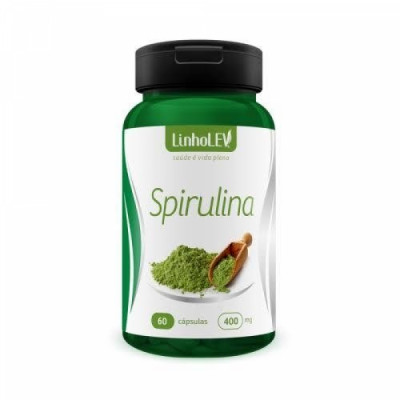 SPIRULINA 400MG 60CAPS - LINHOLEV