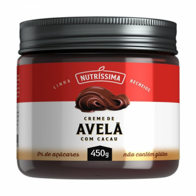 CREME DE AVELA COM CACAU 450G - NUTRISSIMA 