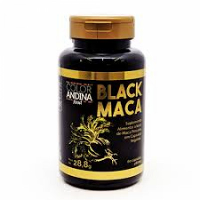 BLACK MACA 480MG 60CAPS - COLOR ANDINA