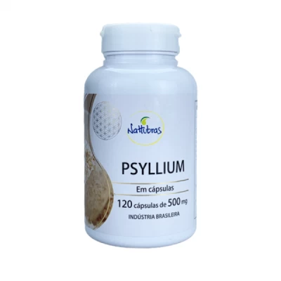 Psyllium Nattubras 500mg 120 Capsulas