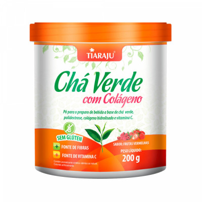 CHA VERDE FRUTAS VERMELHAS 200G - TIARAJU