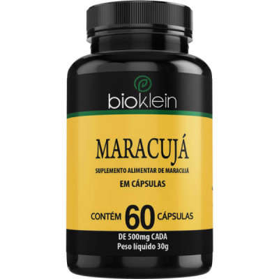 MARACUJA 60CAPS 500MG - BIOKLEIN