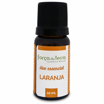 OLEO ESSENCIAL LARANJA 10 ML - FORÇA DA TERRA