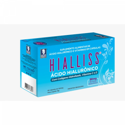 HIALLISS ACIDO HIALURONICO 60CAPS 300MG - DOCTOR BERGER