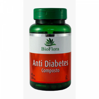 Composto Anti Diabetes 60 cps 500mg - BioFlora