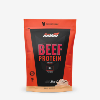 BEEF PROTEIN SABOR BAUNILHA 1,8KG - NEW MILLEN