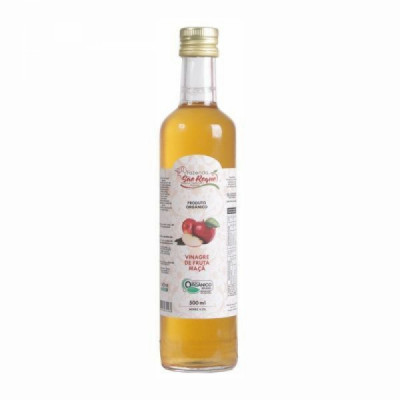 VINAGRE DE MAÇA ORGANICO 500ML - FAZENDA SÃO ROQUE