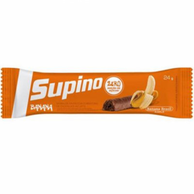 SUPINO ZERO AO LEITE 24G - BANANA BRASIL