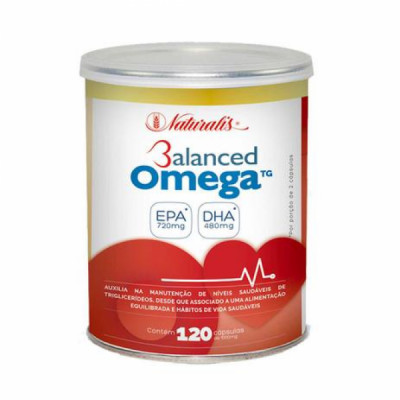 OMEGA 3 BALANCED COM 120 CAPS - NATURALIS