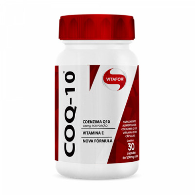 COENZIMA Q10 30CPS 500MG - VITAFOR