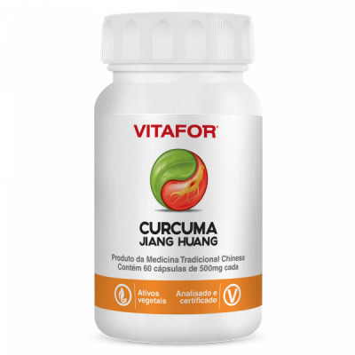 CURCUMA JIANG HUANG 500MG 60CAPS - VITAFOR