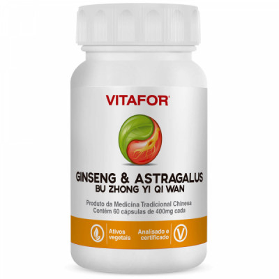 GINSENG & ASTRAGALUS 60CAPS 400MG - VITAFOR 