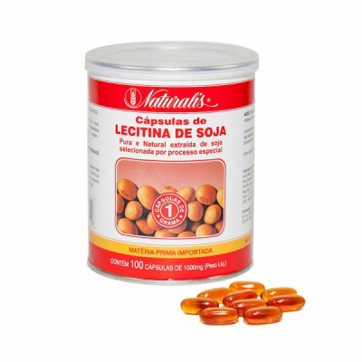 LECITINA DE SOJA 100 CAPS - NATURALIS