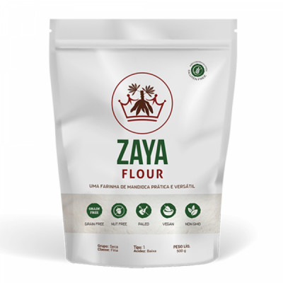 FARINHA DE MANDIOCA 500G - ZAYA 