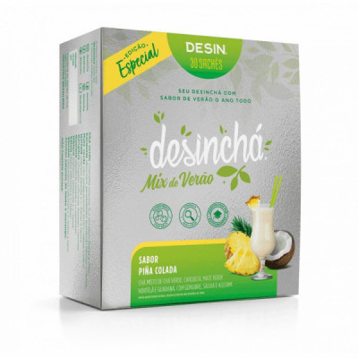 CHA MIX DE VERAO 30SAC 45G PINA COLADA - DESINCHA