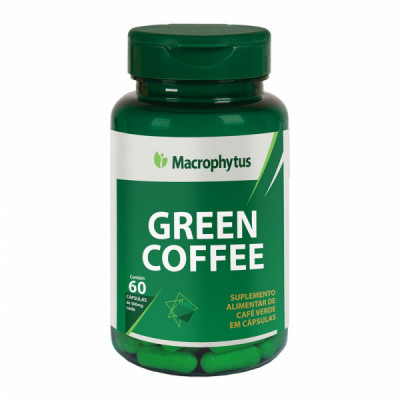 GREEN COFFEE 500MG 60CAPS - MACROPHYTUS