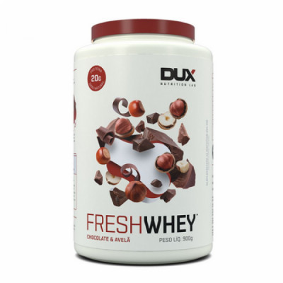 FRESH WHEY CHOCOLATE BELGA E AVELA 900G - DUX