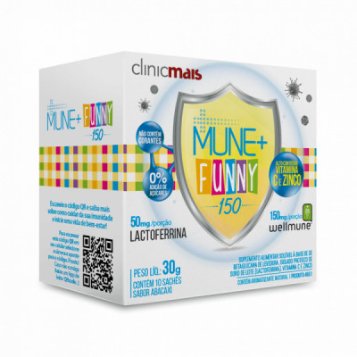 MUNE + FUNNY 30G 10SACHES - CLINICMAIS