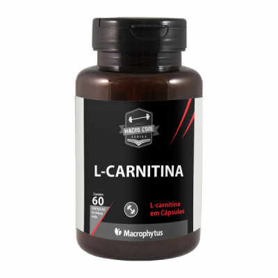 L-CARNITINA 500MG 60CPS - MACROPHYTUS