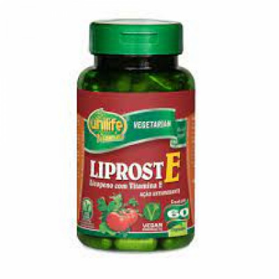 LIPROST E LICOPENO COM VIT E VEGAN 450MG 60CAPS - UNILIFE