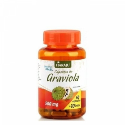 GRAVIOLA 500MG 60+10CAPS - TIARAJU