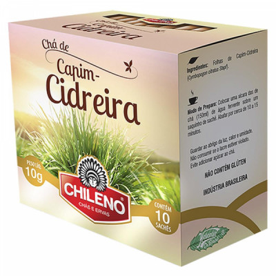 SACHE CAPIM CIDREIRA GOLD 10G - CHILENO