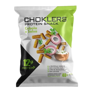 MIX NUTRI CHOKLERS PROTEIN CEBOLA E SALSA - SNACK 40G