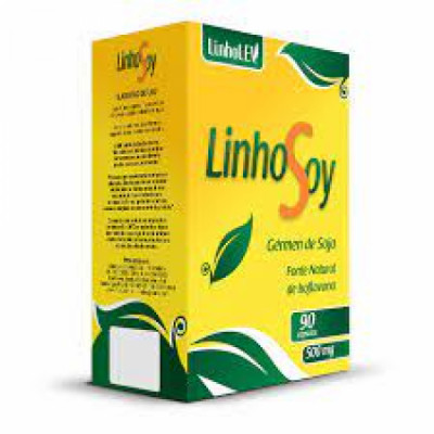 LINHO SOY 500MG 90CAPS - LINHOLEV