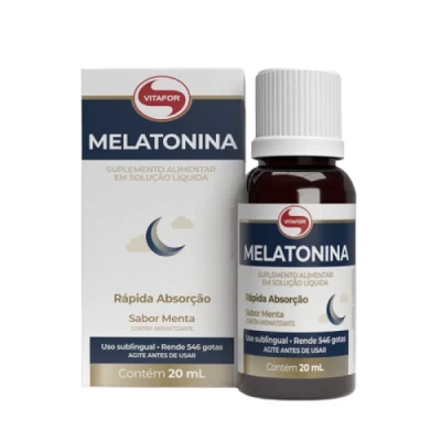 MELATONINA 20ML MENTA - VITAFOR