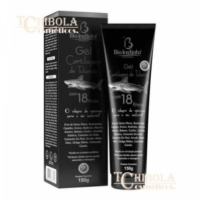 GEL CARTILAGEM DE TUBARAO COM 18 ERVAS 150G - BIO INSTINTO