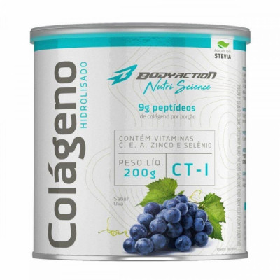 Colageno Hidrolisado Uva 200G - Bodyaction