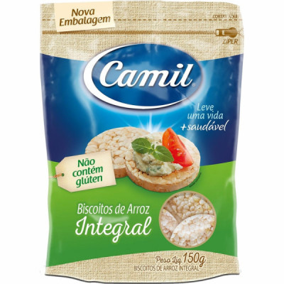 BISCOITO DE ARROZ 150G - CAMIL