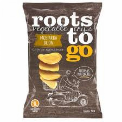 Chips de Batata Doce Mostarda Dijon 45g - Roots To go