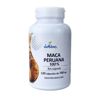 Maca Peruana 120cps 700mg - Nattubras