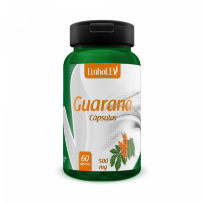 GUARANA 500MG 60CAPS - LINHOLEV