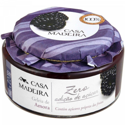 GELEIA ZERO BLUEBERRY 220G - CASA MADEIRA