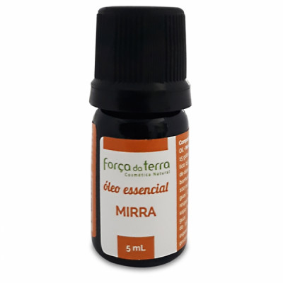 OLEO ESSENCIAL MIRRA 5ML - FORÇA DA TERRA