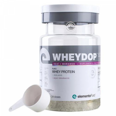 WHEYDOP ISO  ACAI C/MORANGO 900G - ELEMENTO PURO