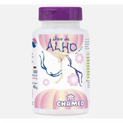 OLEO DE ALHO 100CAPS 250MG - CHAMED