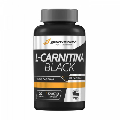 L-CARNITINA BLACK 90 CAPS - BODYACTION