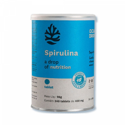 SPIRULINA 400MG 240TAB - OCEAN DROP