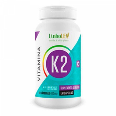 VITAMINA K2 400MG 60CAPS - LINHOLEV