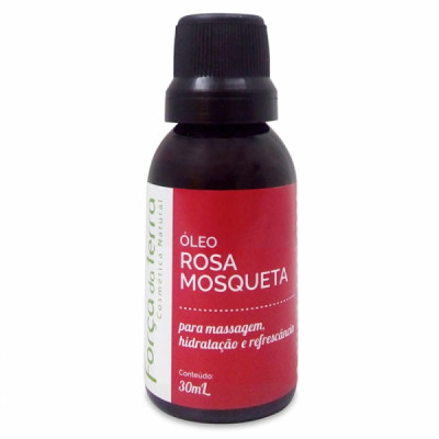 OLEO ROSA MOSQUETA 30 ML - FORÇA DA TERRA