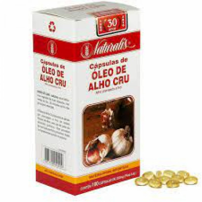 Oleo de Alho Cru 100Caps 250Mg - Naturalis